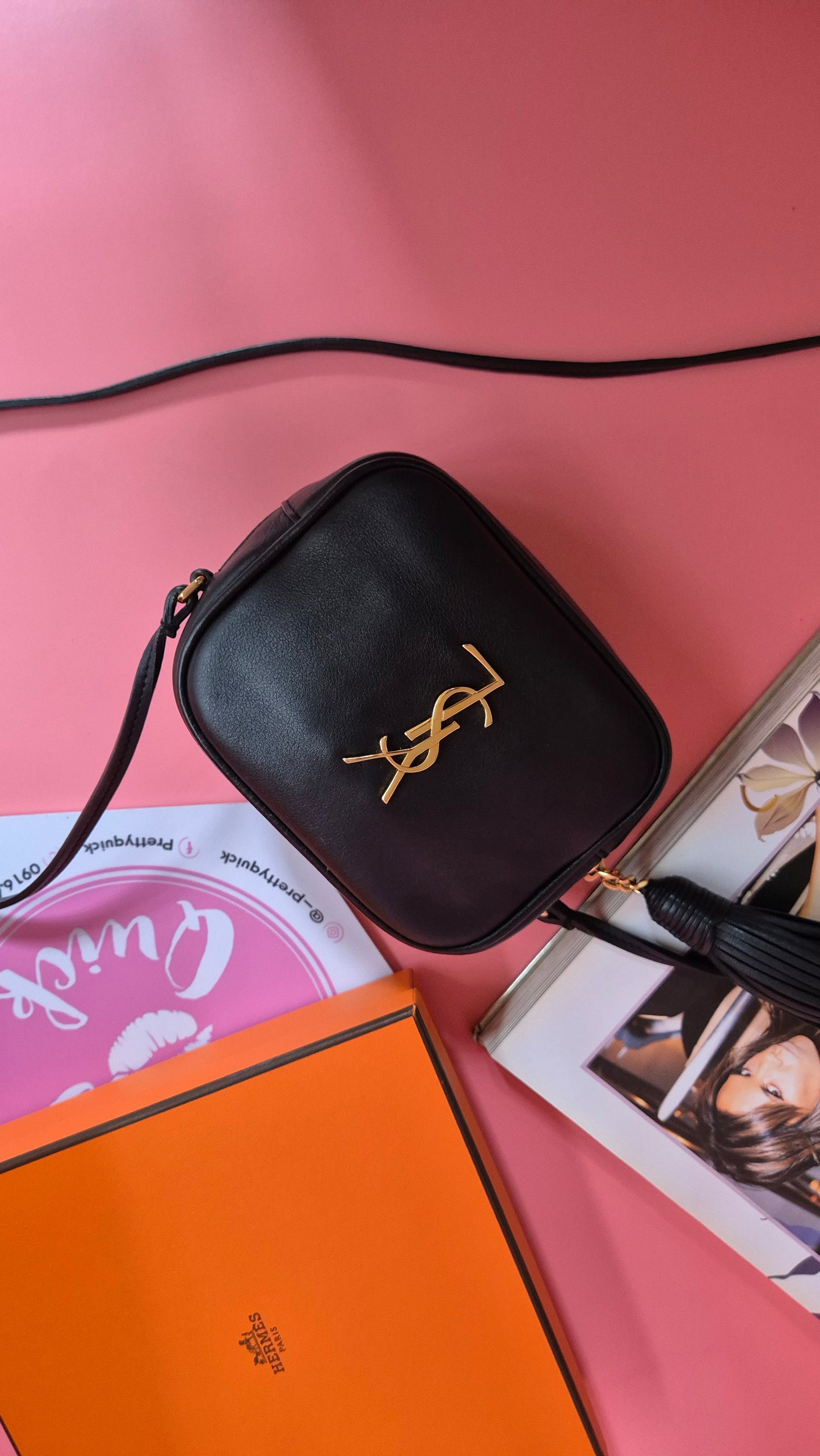 Yves Saint Laurent Ysl Mini Blogger sling