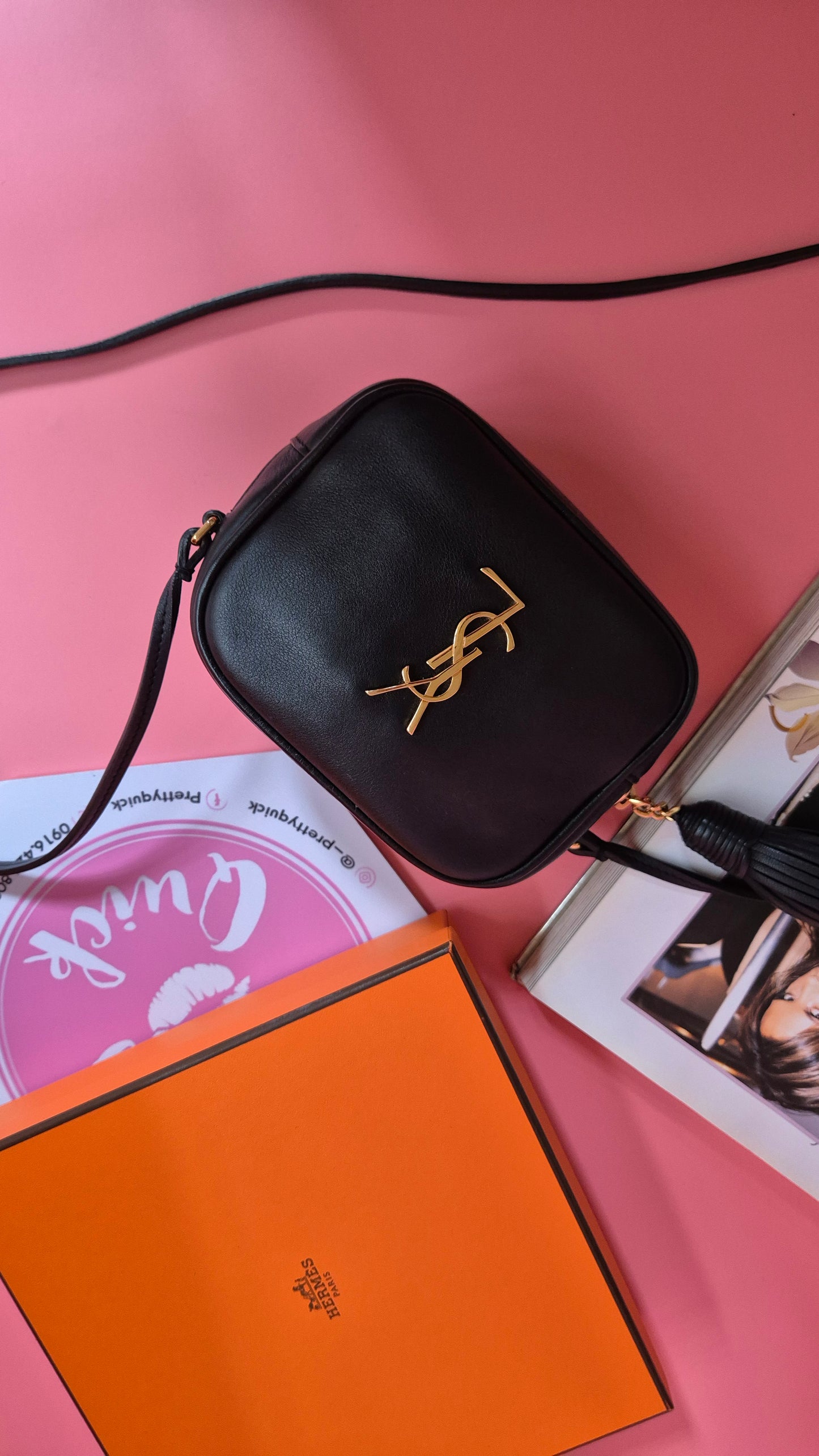 Yves Saint Laurent Ysl Mini Blogger sling