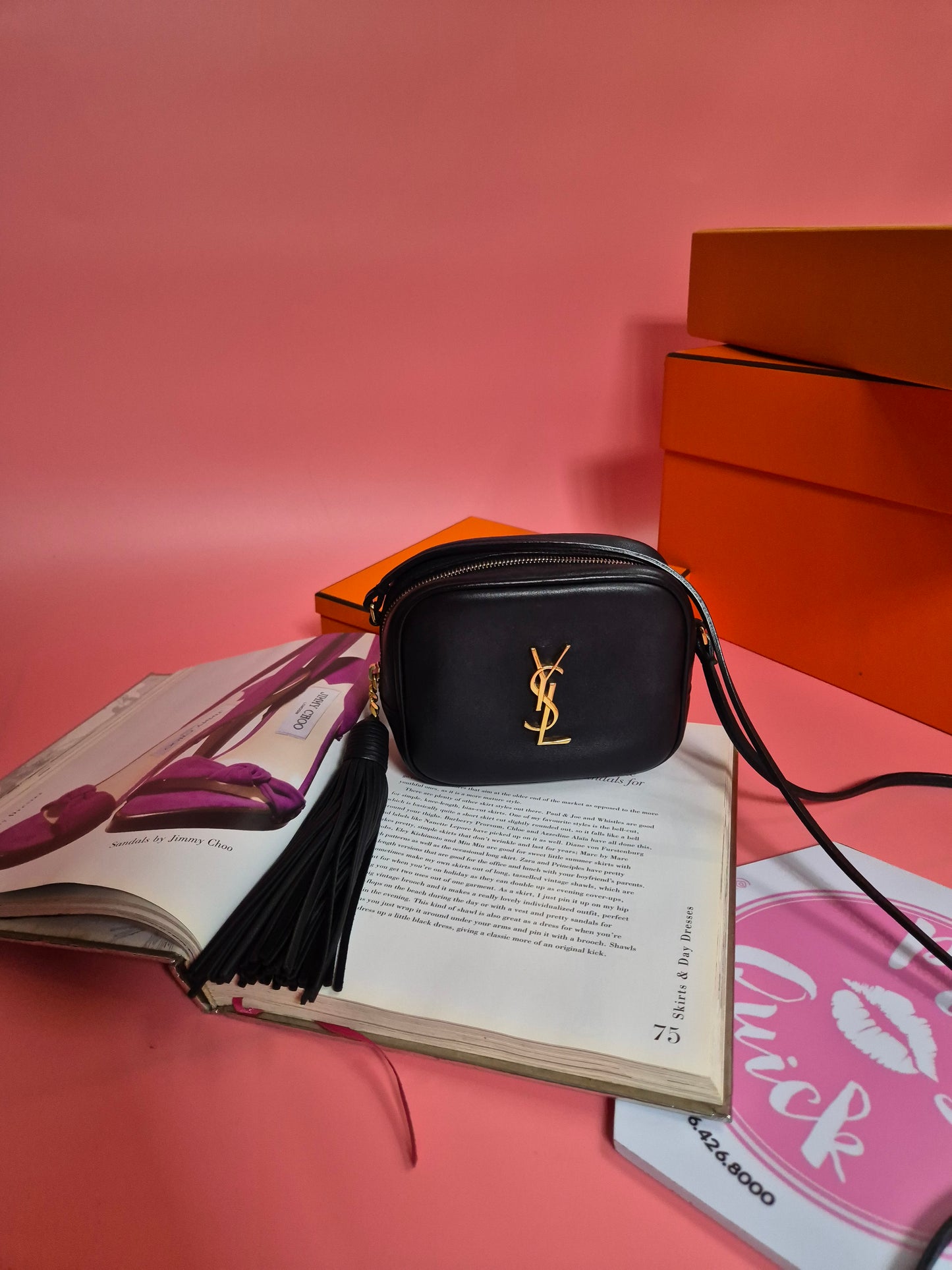 Yves Saint Laurent Ysl Mini Blogger sling