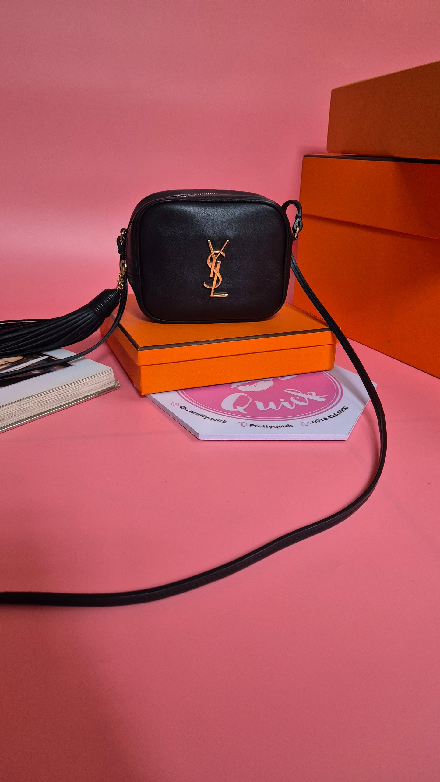 Yves Saint Laurent Ysl Mini Blogger sling