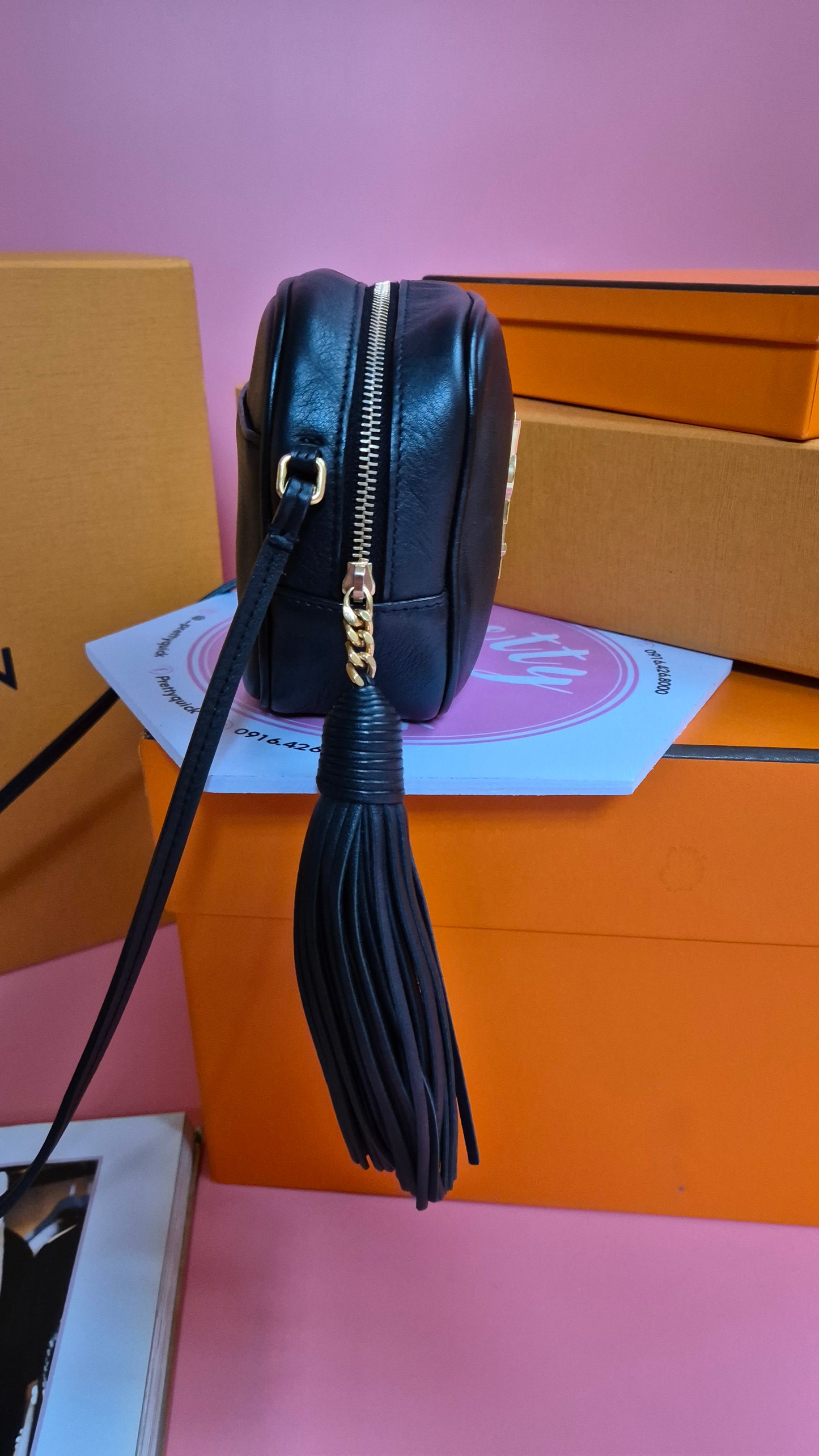 Yves Saint Laurent Ysl Mini Blogger sling