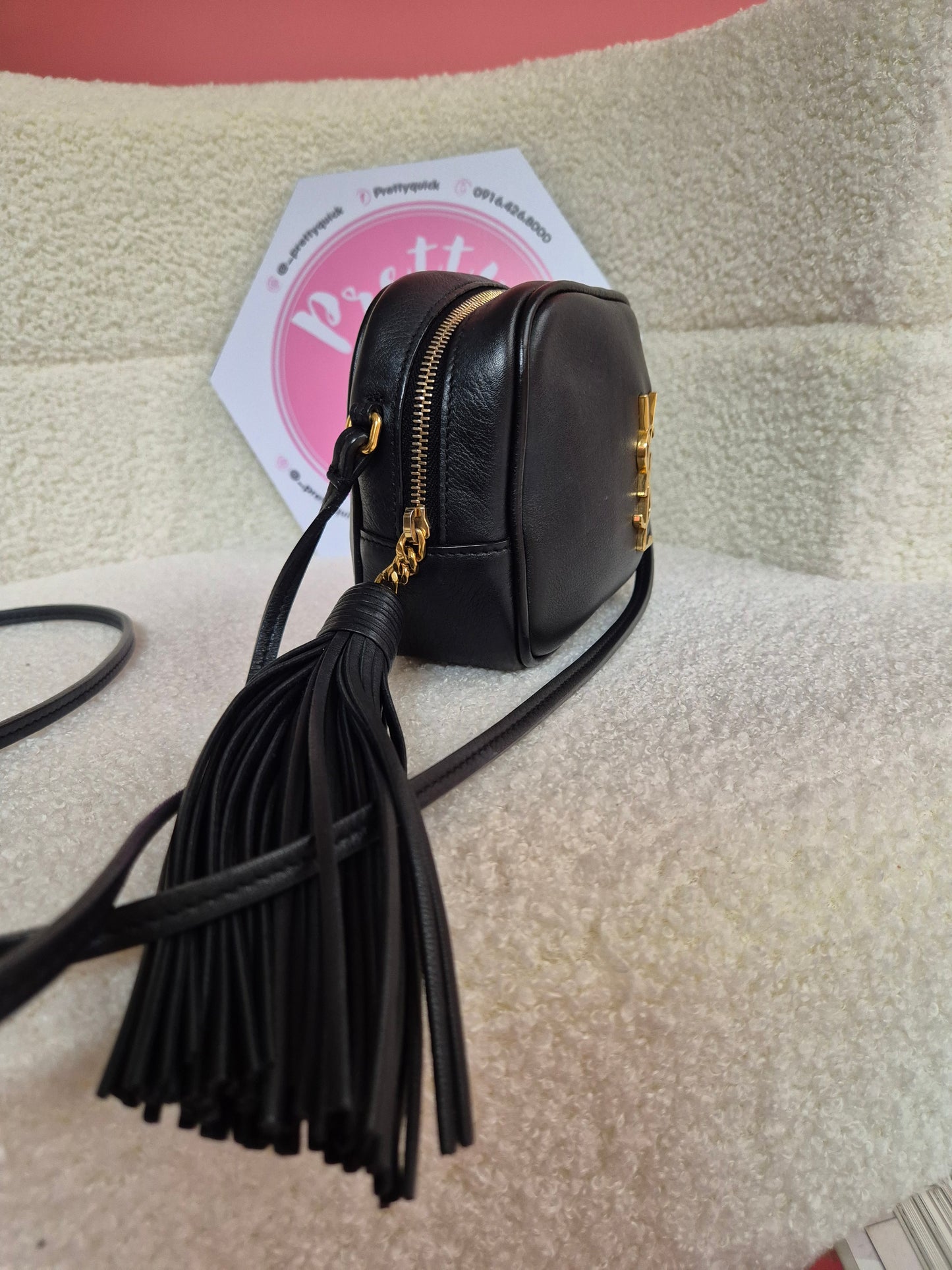 Yves Saint Laurent Ysl Mini Blogger sling